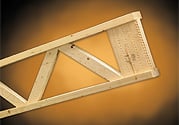 Universal Forest Products - Open Joist -  Engineered, open-web floor truss made without metal fasteners.